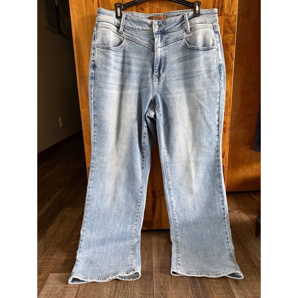 Judy Blue Retro Wide Fit Jeans Sz. 14W Light Blue